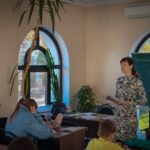 Занятия для учащихся воскресной школы в Просветительском центре святителя Гурия Таврического