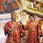 В праздник Всемирного Воздвижения Честного и Животворящего Креста Господня, Глава Крымской Митрополии, Высокопреосвященнейший Митрополит Симферопольский и Крымский Лазарь, возглавил Божественную литургию в кафедральном Свято-Александро-Невском соборе г. С