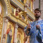 Преосвященный Нестор, епископ Ялтинский возглавил всенощное бдение в кафедральном соборе святого благоверного князя Александра Невского г. Симферополя  в канун праздника Рождества Пресвятой Владычицы нашей Богородицы и Приснодевы Марии.