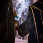 Первая в этом году Литургия Преждеосвященных Даров в Свято-Александро-Невском кафедральном соборе.