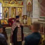 В Александро-Невском кафедральном соборе г. Симферополя прошёл молебен в преддверии десятилетия образования войск национальной гвардии Российской Федерации