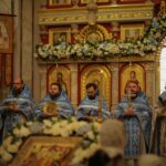 Праздничные богослужения в Александро-Невском кафедральном соборе в праздник Введения во храм Пресвятой Владычицы нашей Богородицы и Приснодевы Марии.