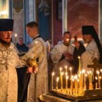 Заупокойные богослужения в Александро-Невском кафедральном соборе в Мясопустную вселенскую родительскую субботу