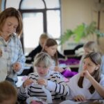 Прошли очередные занятия для детей и подростков в Просветительском центре свт. Гурия Таврического