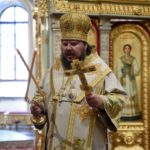 В Неделю 4-ю по Пятидесятнице, Преосвященный Каллиник, епископ Бахчисарайский совершил Божественную литургию в кафедральном соборе святого благоверного князя Александра Невского г. Симферополя.