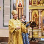 Высокопреосвященнейший Митрофан, Митрополит Мурманский и Мончегорский возглавил праздничную Божественную литургию в кафедральном соборе святого благоверного князя Александра Невского г. Симферополя в праздник Рождества Пресвятой Владычицы нашей Богородицы