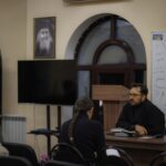 Прошли занятия с учащимися библейско-богословских курсов Просветительского центра имени святителя Гурия Таврического