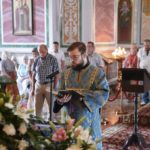 Утреня с чином Погребения Плащаницы Пресвятой Богородицы в кафедральном соборе святого благоверного князя Александра Невского г. Симферополя.