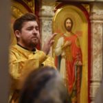 Божественная литургия в Неделю 26-ю по Пятидесятнице в кафедральном Свято-Александро-Невском соборе.