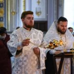ЗАУПОКОЙНОЕ БОГОСЛУЖЕНИЕ В КАНУН ВСЕЛЕНСКОЙ РОДИТЕЛЬСКОЙ СУББОТЫ В КАФЕДРАЛЬНОМ АЛЕКСАНДРО-НЕВСКОМ СОБОРЕ Г. СИМФЕРОПОЛЯ.