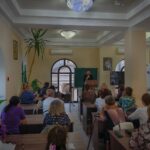 В Просветительском центре имени святителя Гурия Таврического при Александро-Невском кафедральном соборе прошла первая в новом учебном году встреча, посвящённая изучению Священного Писания