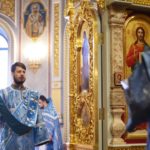 В праздник Покрова Пресвятой Богородицы, Преосвященный Каллиник, епископ Бахчисарайский возглавил Божественную литургию в кафедральном соборе святого благоверного князя Александра Невского г. Симферополя.