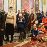 В ПРАЗДНИК СОБОРА АРХИСТРАТИГА МИХАИЛА И ПРОЧИХ НЕБЕСНЫХ СИЛ БЕСПЛОТНЫХ ПРЕОСВЯЩЕННЕЙШИЙ КАЛЛИНИК, ЕПИСКОП БАХЧИСАРАЙСКИЙ ВОЗГЛАВИЛ БОГОСЛУЖЕНИЕ В АЛЕКСАНДРО-НЕВСКОМ КАФЕДРАЛЬНОМ СОБОРЕ Г. СИМФЕРОПОЛЯ