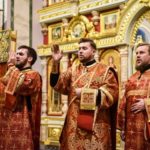ВСЕНОЩНОЕ БДЕНИЕ В СВЯТО-АЛЕКСАНДРО-НЕВСКОМ КАФЕДРАЛЬНОМ СОБОРЕ Г. СИМФЕРОПОЛЯ.