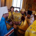 Митрополит Симферопольский и Крымский Тихон возглавил Божественную литургию в Александро-Невском кафедральном соборе