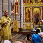 Митрополит Симферопольский и Крымский Тихон возглавил Божественную литургию престольного праздника в Александро-Невском кафедральном соборе г. Симферополя