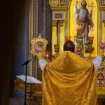 Литургия в Неделю 25-ю по Пятидесятнице в кафедральном соборе святого благоверного князя Александра Невского