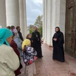 Паломническая группа из Черноморского района побывала в Александро‑Невском кафедральном соборе г. Симферополя.