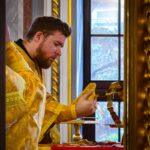 Богослужение  в праздник Сретения Владимирской иконы Божией Матери в кафедральном Александро-Невском соборе
