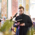 В канун праздника Успения Пресвятой Богородицы Преосвященный епископ Ялтинский Нестор совершил всенощное бдение в кафедральном Александро-Невском соборе г. Симферополя.