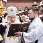 В ПРАЗДНИК КРЕЩЕНИЯ ГОСПОДНЯ МИТРОПОЛИТ СИМФЕРОПОЛЬСКИЙ И КРЫМСКИЙ ЛАЗАРЬ ВОЗГЛАВИЛ БОЖЕСТВЕННУЮ ЛИТУРГИЮ В СВЯТО-АЛЕКСАНДРО-НЕВСКОМ КАФЕДРАЛЬНОМ СОБОРЕ Г. СИМФЕРОПОЛЯ.