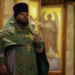 Божественная литургия в Александро-Невском кафедральном соборе в памяти преподобного Сергия, игумена Радонежского, всея России чудотворца