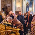 Всенощное бдение в канун Недели 4-й Великого поста, преподобного Иоанна Лествичника в кафедральном Александро-Невском соборе.