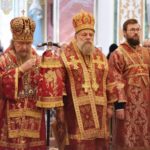 В праздник Всемирного Воздвижения Честного и Животворящего Креста Господня, Глава Крымской Митрополии, Высокопреосвященнейший Митрополит Симферопольский и Крымский Лазарь, возглавил Божественную литургию в кафедральном Свято-Александро-Невском соборе г. С