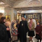 Паломническая группа из Черноморского района побывала в Александро‑Невском кафедральном соборе г. Симферополя.