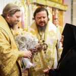 Митрополит Симферопольский и Крымский Тихон возглавил Божественную литургию в кафедральном Александро-Невском соборе г. Симферополя в день памяти Корсунской иконы Божией Материй.