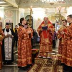 В ДЕНЬ ПАМЯТИ ВЕЛИКОМУЧЕНИЦЫ ВАРВАРЫ ЕПИСКОП ЯЛТИНСКИЙ НЕСТОР ВОЗГЛАВИЛ ЛИТУРГИЮ В СВЯТО-АЛЕКСАНДРО-НЕВСКОМ КАФЕДРАЛЬНОМ СОБОРЕ Г. СИМФЕРОПОЛЯ.