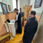 Настоятель Александро-Невского кафедрального собора посетил храм святителя Луки Крымского при Ордена Трудового Красного Знамени медицинском институте имени С.И. Георгиевского Крымского федерального университета им.В.И. Вернадского