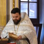 Божественная литургия в праздник Рождества Господа и Спаса нашего Иисуса Христа в кафедральном Александро-Невском соборе.