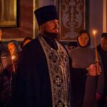 Повечерие с чтением канона Андрея Критского в Александро-Невском кафедральном соборе