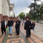 Паломническая группа из Черноморского района побывала в Александро‑Невском кафедральном соборе г. Симферополя.