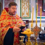 Богослужение в канун дня Усекновения главы Пророка, Предтечи и Крестителя Господня Иоанна в кафедральном Александро-Невского собора