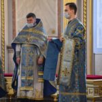 В ПРАЗДНИК ВВЕДЕНИЯ ВО ХРАМ ПРЕСВЯТОЙ БОГОРОДИЦЫ МИТРОПОЛИТ СИМФЕРОПОЛЬСКИЙ И КРЫМСКИЙ ЛАЗАРЬ ВОЗГЛАВИЛ ПРАЗДНИЧНУЮ ЛИТУРГИЮ В КАФЕДРАЛЬНОМ АЛЕКСАНДРО-НЕВСКОМ СОБОРЕ Г. СИМФЕРОПОЛЯ.