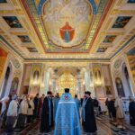 Праздничные богослужения в Александро-Невском кафедральном соборе в праздник Покрова Пресвятой Владычицы нашей Богородицы и Приснодевы Марии
