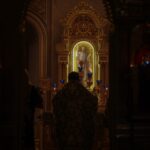 Вечерняя литургия Преждеосвященных Даров в Александро-Невском кафедральном соборе в среду 2-й седмицы Великого поста