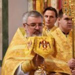 Преосвященный Евфимий, епископ Луховицкий возглавил Литургию в Неделю 16-ю по Пятидесятниц  в кафедральном Свято-Александро-Невском соборе г. Симферополя.