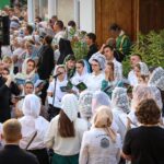 Праздничные богослужения в день памяти святителя Луки, архиепископа Симферопольского и Крымского в Свято-Троицком женском монастыре Симферополя