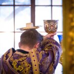 Литургия в Неделю Торжества Православия в кафедральном соборе святого благоверного князя Александра Невского.