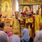 Митрополит Симферопольский и Крымский Тихон возглавил Божественную литургию престольного праздника в Александро-Невском кафедральном соборе г. Симферополя