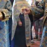 Утреня с чином Погребения Плащаницы Пресвятой Богородицы в кафедральном соборе святого благоверного князя Александра Невского г. Симферополя.