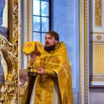 Литургия  в Неделю 15-ю по Пятидесятнице в кафедральном Александро-Невском соборе