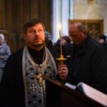 Повечерие с чтением канона преподобного Андрея Критского в кафедральном Свято-Александро-Невском соборе.
