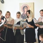 В ВОССТАНОВЛЕННОМ ХРАМЕ 4-Х СВЯТИТЕЛЕЙ МОСКОВСКИХ ПЕТРА, АЛЕКСИЯ, ИОНЫ И ФИЛИППА В ПРЕСТОЛЬНЫЙ ПРАЗДНИК ЕПИСКОП КАЛЛИНИК СОВЕРШИЛ ПЕРВУЮ БОЖЕСТВЕННУЮ ЛИТУРГИЮ.