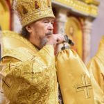 Высокопреосвященнейший Митрополит Лазарь возглавил Божественную литургию в кафедральном соборе святого благоверного князя Александра Невского г. Симферополя.