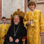 Митрополит Симферопольский и Крымский Тихон совершил Всенощное бдение в кафедральном Александро-Невском соборе