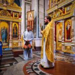 Литургия  в Неделю 15-ю по Пятидесятнице в кафедральном Александро-Невском соборе